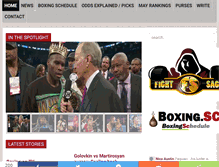 Tablet Screenshot of fightsaga.com
